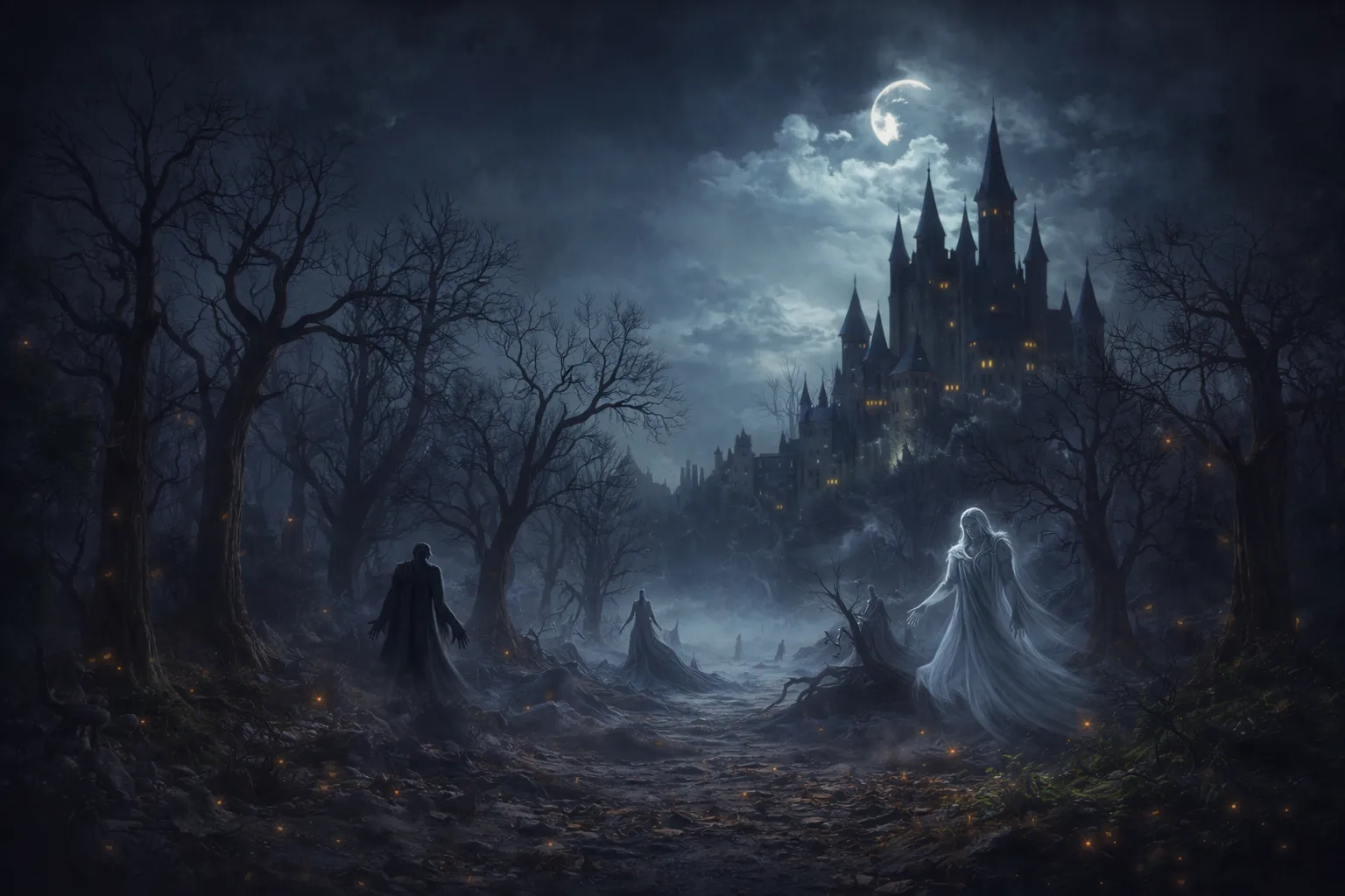 L'elfe au pays des spectres